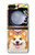 S3918 Bébé Corgi Chien Corgi Fille Bonbons Etui Coque Housse pour Samsung Galaxy Z Flip 5