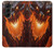 S0414 Dragon de feu Etui Coque Housse pour Samsung Galaxy Z Fold 5