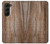 S0599 Bois imprimé graphique Etui Coque Housse pour Samsung Galaxy Z Fold 5