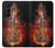 S0864 Violon feu Etui Coque Housse pour Samsung Galaxy Z Fold 5
