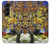 S0902 Mûrier Van Gogh Etui Coque Housse pour Samsung Galaxy Z Fold 5