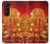 S1030 Dieu hindou Durga Puja Etui Coque Housse pour Samsung Galaxy Z Fold 5