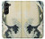 S1040 Hokusai La grande vague de Kanagawa Etui Coque Housse pour Samsung Galaxy Z Fold 5