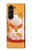S1217 Maneki Neko Lucky Cat Etui Coque Housse pour Samsung Galaxy Z Fold 5