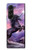 S1461 Licorne Fantaisie Cheval Etui Coque Housse pour Samsung Galaxy Z Fold 5