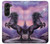 S1461 Licorne Fantaisie Cheval Etui Coque Housse pour Samsung Galaxy Z Fold 5