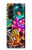 S1630 Poissons japonais Oriental Tatouage Etui Coque Housse pour Samsung Galaxy Z Fold 5