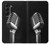 S1672 Rétro Musique Jazz Microphone Etui Coque Housse pour Samsung Galaxy Z Fold 5