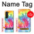 S1697 Tie Dye coloré imprimé graphique Etui Coque Housse pour Samsung Galaxy Z Fold 5