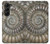S1788 ammonite Fossile Etui Coque Housse pour Samsung Galaxy Z Fold 5