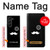 S1946 Sir Mustache Minimalisme Etui Coque Housse pour Samsung Galaxy Z Fold 5