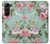 S2178 Peinture Fleur Art Floral Etui Coque Housse pour Samsung Galaxy Z Fold 5