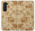 S2180 Motif Fleur Floral Millésime Etui Coque Housse pour Samsung Galaxy Z Fold 5