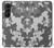 S2186 Gris Camo Camouflage Imprimé graphique Etui Coque Housse pour Samsung Galaxy Z Fold 5
