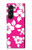 S2246 Motif rose Hawai Hibiscus Etui Coque Housse pour Samsung Galaxy Z Fold 5