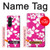 S2246 Motif rose Hawai Hibiscus Etui Coque Housse pour Samsung Galaxy Z Fold 5