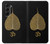 S2331 Feuille d'or bouddhiste Symbole de l'OM Etui Coque Housse pour Samsung Galaxy Z Fold 5