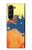 S2494 Australie Drapeau Carte texture de la roche Etui Coque Housse pour Samsung Galaxy Z Fold 5