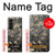 S2664 Noir Fleur Amandier Van Gogh Etui Coque Housse pour Samsung Galaxy Z Fold 5