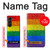 S2683 Arc en ciel Fierté LGBT Drapeau Etui Coque Housse pour Samsung Galaxy Z Fold 5