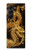 S2804 Dragon d'or imprimé chinois Etui Coque Housse pour Samsung Galaxy Z Fold 5