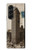S2832 New York 1903 Flatiron Cartes Postales Bâtiment Etui Coque Housse pour Samsung Galaxy Z Fold 5