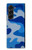 S2958 Armée Bleu Camo Camouflage Etui Coque Housse pour Samsung Galaxy Z Fold 5