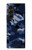 S2959 Marine Bleu Camo camouflage Etui Coque Housse pour Samsung Galaxy Z Fold 5