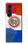 S3017 Paraguay Drapeau Etui Coque Housse pour Samsung Galaxy Z Fold 5