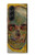 S3359 Vincent Van Gogh Crâne Etui Coque Housse pour Samsung Galaxy Z Fold 5