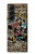 S3394 Graffiti mur Etui Coque Housse pour Samsung Galaxy Z Fold 5