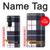 S3452 Plaid en tissu Etui Coque Housse pour Samsung Galaxy Z Fold 5