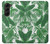 S3457 Papier Palm Monstera Etui Coque Housse pour Samsung Galaxy Z Fold 5