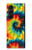S3459 tie Dye Etui Coque Housse pour Samsung Galaxy Z Fold 5