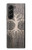 S3591 Viking Arbre de vie Symbole Etui Coque Housse pour Samsung Galaxy Z Fold 5