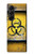 S3669 Graphique du réservoir de danger biologique Etui Coque Housse pour Samsung Galaxy Z Fold 5