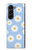 S3681 Motif de fleurs de marguerite Etui Coque Housse pour Samsung Galaxy Z Fold 5