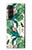 S3697 Oiseaux de la vie des feuilles Etui Coque Housse pour Samsung Galaxy Z Fold 5