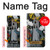 S3745 Carte de tarot la tour Etui Coque Housse pour Samsung Galaxy Z Fold 5