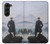 S3789 Wanderer above the Sea of Fog Etui Coque Housse pour Samsung Galaxy Z Fold 5