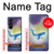 S3802 Rêve Baleine Pastel Fantaisie Etui Coque Housse pour Samsung Galaxy Z Fold 5