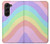 S3810 Vague d'été licorne pastel Etui Coque Housse pour Samsung Galaxy Z Fold 5