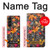 S3889 feuille d'érable Etui Coque Housse pour Samsung Galaxy Z Fold 5