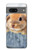 S0242 Lapin mignon Etui Coque Housse pour Google Pixel 7a