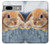 S0242 Lapin mignon Etui Coque Housse pour Google Pixel 7a