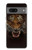 S0575 Tigre Visage Etui Coque Housse pour Google Pixel 7a