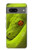 S0785 Serpent vert Etui Coque Housse pour Google Pixel 7a