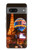 S0893 Las Vegas Etui Coque Housse pour Google Pixel 7a