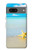 S0911 Détendez-vous à la plage Etui Coque Housse pour Google Pixel 7a