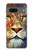 S1354 Lion Etui Coque Housse pour Google Pixel 7a